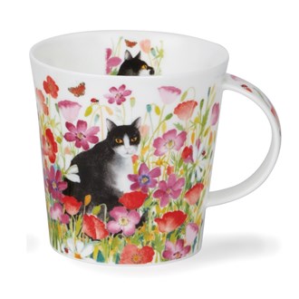 Cairngorm Pretty Paws B&W mug